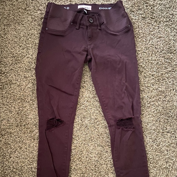 DL1961 Side Panel Maternity Pant - Picture 1 of 4